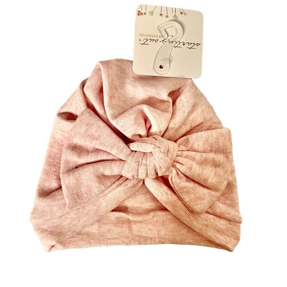 Starting out accessories baby girl hat  light pink NWT